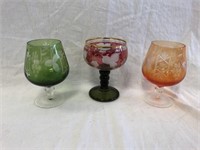 Assorted Colored Glasses