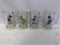 Mickey Mouse Glass Mugs