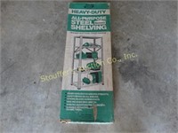 Heavy Duty steel shelving unit - 5 shelf- 36"w X