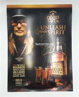 18"x24 KID ROCK JIM BEAM DEVIL'S CUT POSTER HEAVY