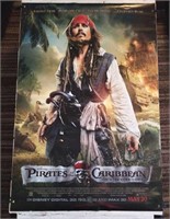 27"x39.5" PIRATES OF THE CARIBBEAN MOVIE POSTER