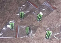 Monster Drink Pins Lot of 5