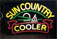 Sun Country Coolers Light-up Sign 18"x12"