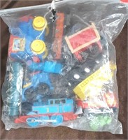 Bag of Miscellaneous Toy Trains