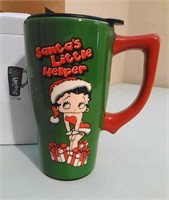 *NEW* Betty Boop Santa's LIttle Helper Mug