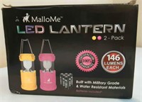*NEW* MelloMe LED Lantern 2 Pack