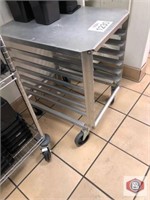 Bakers cart with casters