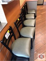 Restaurant chairs qty 16 excellent cond. see photo