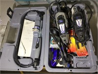 (2) Dremel Tools, Case, & Some Accessories