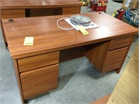 Pressed Wood Desk, 59" Wide