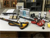 Guitar Hero Controllers, DVDS/VHS, Cameras, & More