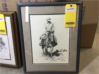 Signed & Numbered Western Print