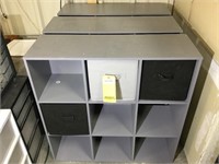 (3) Section Storage Units, 3ft Square