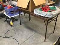 (2) Small Folding Tables
