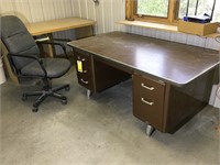 (2) Desks & (1) Office Chair