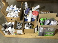 Group of Spay Paint, Foam in a Can, & More