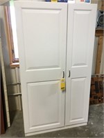 Pressed Wood Utility Cabinet, Good Condition