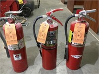 (3) Fire Extinguishers, Full, ABC (Dry Chem)