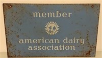DST Member American Dairy Association sign