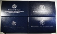 4 Commemorative Sets