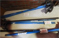 (3) Pipe benders: Ridgid 1 /2” and (2) Ideal½”