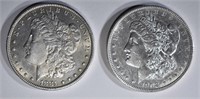 1881-O BU & 1902 AU/BU MORGAN DOLLARS