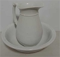 Royal Stone China bowl and pitcher
