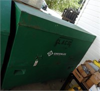 Greenlee model 4860 Flat top job site box with