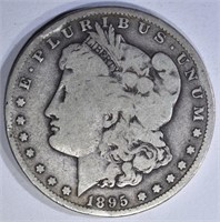 1895-S MORGAN DOLLAR, VG+