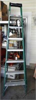 Louisville Fiberglass 8ft “A” frame step ladder