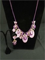 Matching necklace and earring set
