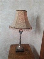 Table lamp made of composite material