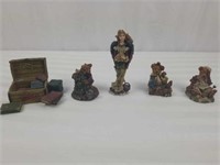 5 Boyds Bear and Friends figurines