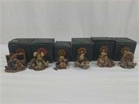 6 Boyd Bears and Friends figurines
