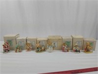 8 Cherished Teddies figurines