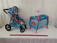 Ariel baby stroller and pack n play