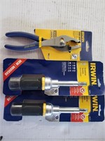 Lot of (3) Irwin Tools