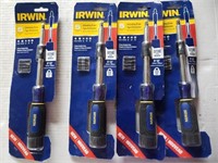 Lot of (4) Irwin Extending screwdriver sets