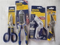 Lot of (4) Irwin Tools