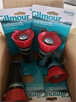 Lot of (4) Gilmour hose nozzles