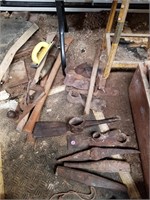 OLD IRON PIECES FOR HAND TOOLS
