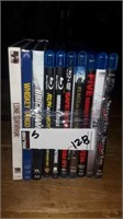 Bundle of 10 Blu-ray DVDs