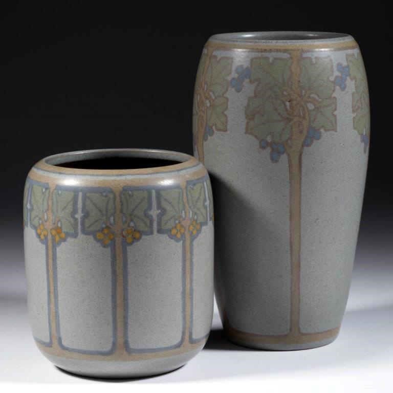 Arthur Hennessey and Sarah Tutt for Marblehead. from a fine selection of American art pottery from the Litle Collection