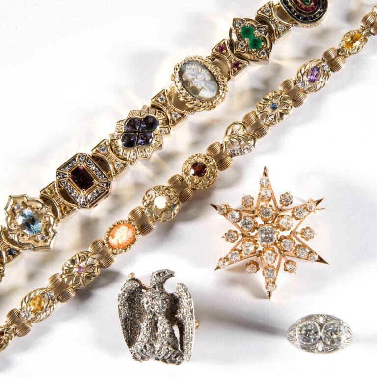 Fine selection of estate jewelry