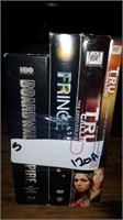 Boardwalk Fringe and true calling DVD sets