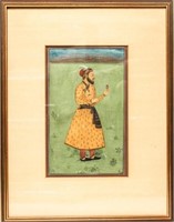 Indian Miniature Painting of a Man