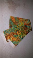 Vintage Paisley silk scarf