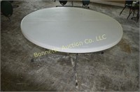 LIFETIME ROUND WHITE BANQUET TABLE