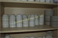 70+/- CUPS, 60+/- 6" SAUCERS