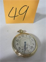 WALTHAM POCKET WATCH 15 JEWELS (WORKING)